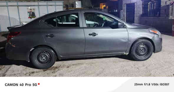 السلام عليكم ورحمه الله وبركاته 
نيسان فيرسا 16
وارد امريكي حادث جاملغ ايمن وبنيد مبدل 
 بدون دواخل
كير مكينه تخم تاير صدر كفاله
سعر 84مكان سياره بغداد البياع 
ستفسار على رقم ***********
