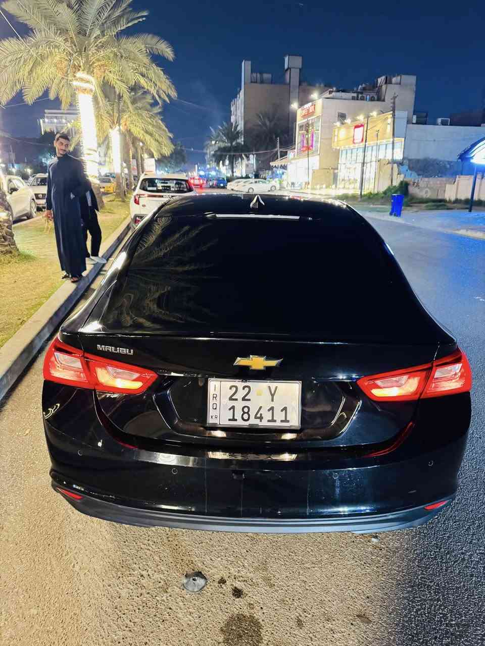 السلام عليكم  
الي يدور حادث بسيط
ماليبو 2024 
 ماشيه 36الف كيلو متر
قطعه وحده صبغ فقط باقي السياره مكفول
ما ناقصه اي شي 
المواصفات 
حساسات امامي خلفي
توقف ذاتي 
رادار منبه
نقطه عمياء
السياره جديده تحويل مباشر او وكاله
بغداد السيديه ***********
السعر 138وبيها مجال
