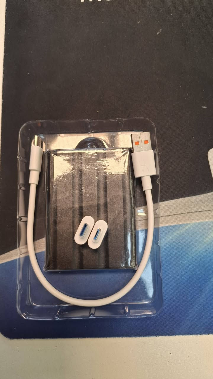 Hard External Ssd 2 TB with Warranty✅
هارد خاريجي س س د 2 تيرا ذاكرة و بي ضمان 10 أيام 
بدون اي مشكلة لقد اختبرته وهو يعمل 
سعر أرسل رسالة الي ماسنجر 
أرخص سعر تحت 100 ألف 
توصيل موجود 🚕


**إذا كنت صاحب هذا الإعلان وتريد حذفه لأي سبب، رجاءا أرسل رسالة إلى الدعم الفني**