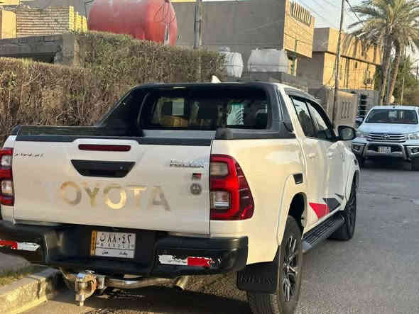 سلام عليكم 
بيكم تويوتا GR موديل 2022 سيارة جديدة ماشية 126 
 مواصفات
 • كاميرات 360 درجة
 • رادار وتوقف ذاتي
 • شاشة
 • كرسي سائق كهرباء
 • تحكمات ستيرن
 • مثبت سرعة
 • لد نهاري
 • كراسي جلد + شامواه
 • ابل كاربلي
 • اندرويد اوتو
 • دخول ذكي
 • مرايات كهرباء
 • حساسات امامي خلف رقم بغداد عنوان سيارة بغداد الكمالية شارع جامع 
السعر 395 وبيها  مجال ***********
