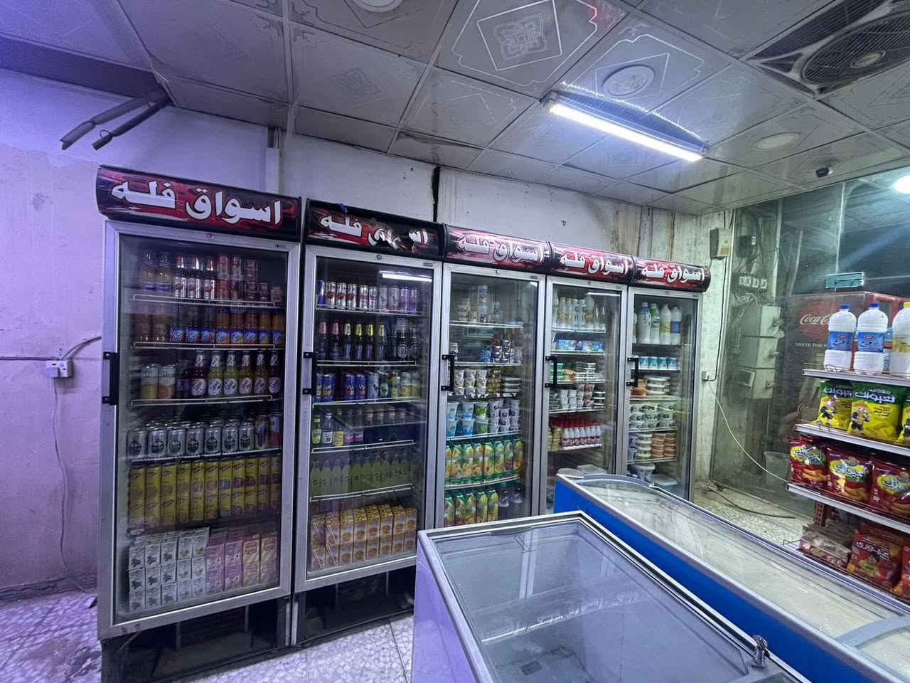 لسلام عليكم تصفية غراض اسواق للبيع شلع
عارضات عمودية ugur تركي الاصلي شرط عدد 5
———————————————————————
عارضات بطحية ugur تركي الاصلي عدد 3
———————————————————————
عارضة جكاير بيها ليد انارة 
———————————————————————
سفينه وسطية
———————————————————————
رفوف تركي شركة ميلانو درجة اولى ثقيل 14.4 متر العرض ارتفاعهن مترتين و30
———————————————————————
رفوف وسطية عدد 2 قياس الوسطية الوحدة عرض مترتين و90 وارتفاع مترة و70 
———————————————————————
ميز مع جرارات منفصل 
———————————————————————
سلة مال بيض او جباسة 
———————————————————————
سلة مال جباسة 
———————————————————————
رفوف زجاجي 15 رف زجاجي + 3 سكك حديد 
———————————————————————
عارضة مال جكاير صغيرة 
———————————————————————
عارضة مال اوزمو 

للاستفسار الاتصال على الرقم : ***********
مامتواجد على الفيس
