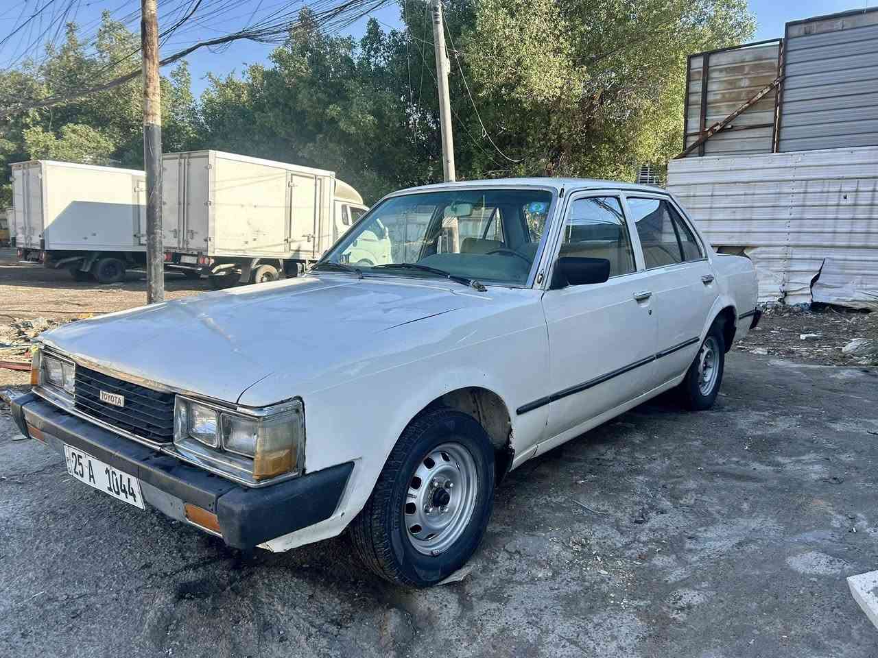 سلام عليكم كرونا للبيع موديل 1981رقم كركوك بسمي تحويل ثاني يوم سياره مصبوغه عام مكينه وكير خير من الله والكسن بيه ونه حداديه جديده تخم تاير تدفئه تبريد شغالات سياره جاهزه العنوان بغداد الرصافه الاستفسار ***********
