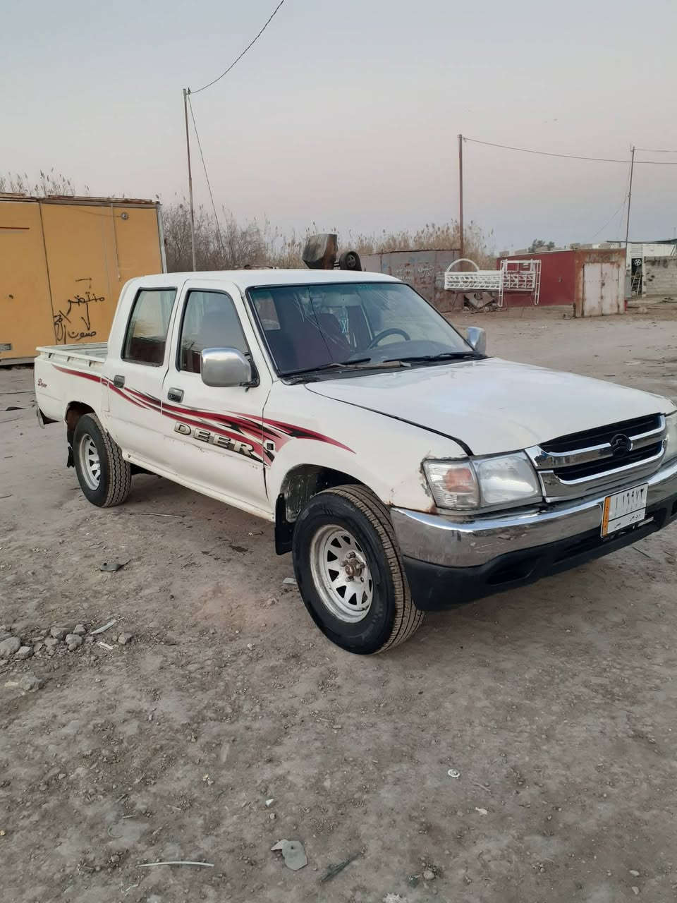 السلام عليكم دير ٢٠٠٦ مصبوغه عام محرك وكير نضيفات حداديه وتيرات  نص عمر سنويه نافذه شرط التحويل رقم ذي قار السعر ٣٠ ورقه بيها مجال مكان السياره ذي قار الفجر اتصال *********** او ***********
