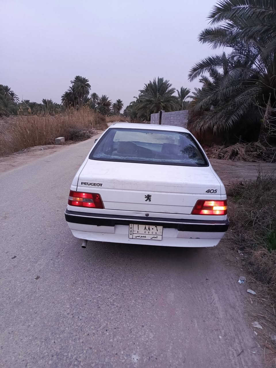 اسلام عليكم اخوان سياره للبيع بيجو بارص 405 مكفوله من اضربه وصبغ حداديه كير مكينا كهربايات كلشي شغال ونضيف بيهه تكحيل صبغ اقل الصبع شوف العين شوف الفيديو سياره جاهزه مداور ثاني يوم سنويتهه لسبعه وعشرين اسعر 37 وبيهه مجال عنواو سماوه رميثه علمن والله اسياره مال جناي مامتعوبه علا ايدي رقم الموبايل ***********
