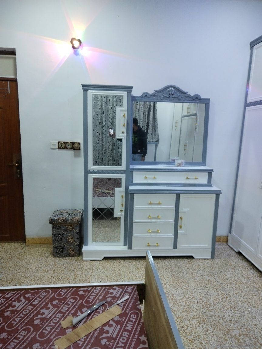 تم النصب غرفه نوم خشب صاج صبغ تركي.. النمرود ناحيه الخضر
لسنا الوحيدين لكننا الأفضل للاستفسار ***********
