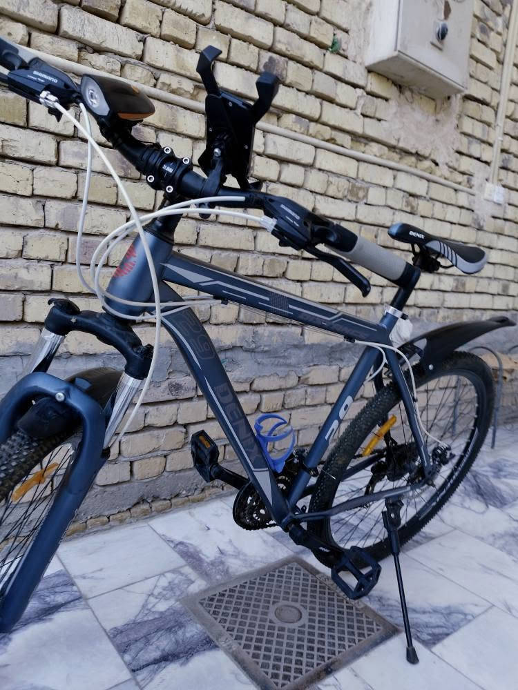 للبيع بايسكل BTWIN Rockrider ST 100

إطار ألمنيوم خفيف

7 سرعات خلفي  Shimano

3 سرعات أمامي 

فرامل دسك أمامية وخلفية

مساعد أمامي
مع حامل موبايل وحامل مطاره +رفرف خلفي وستاند

بحالة جيدة لم يستعمل اكثر من شهر

السعر: (135) وبيه مجال للشراي ناصرية, ذي قار


**إذا كنت صاحب هذا الإعلان وتريد حذفه لأي سبب، رجاءا أرسل رسالة إلى الدعم الفني**