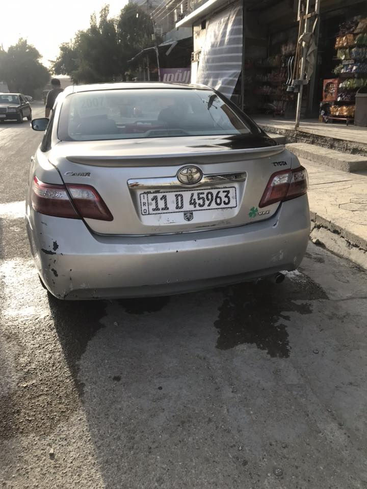 سياره تيوتا كامري موديل 2007
سياره كفاله كير مكينه صدر كفاله 
سياره موجود سونره بل نشر 
مواصفات 
فتحه 
تحكمات ستيرن
اشاير بالمري 
صاج ملكي تبريد ثلج تدفئة 
ويل كب تايرات صدر خلفي امامي 
شرط السياره ناعمه 
سياره جاهزه وحلوه 
السعر سياره (95) بيه مجال 
العنوان سياره بغداد 
رقم صاحب سياره 
(***********)
✈️🚦
