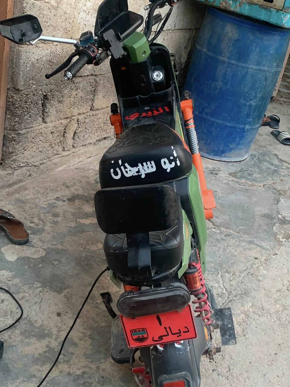 بايسكل شحن للبيع جديد الموقه ديالى بعقوبه ارحمه  السعر خاص ارقم ***********
