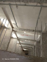 القص الصب الكونكريت بدون هتزاز فتحت منور  فتحت باب  فتحت مصعد  فتحت در...