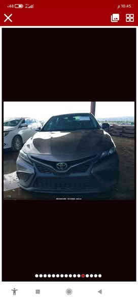 ★ ★ #النمرود_للمزاد_الأمريكي ،👑 ★ ★
🔵 نوع سياره :  كامري تيوتا موديل 2024 SE
🔵 حاله السياره: تعمل وتسير
🔵 المسافة:18040mi
🔵 حـجم المـحرك : 4 بستم.  حجم محرك 2500
🔵بيع مباشر  125 ورقة 
🔵 ضرر السيارة : كما موضح في الصور 
--------------------------------------------------------------------------------
 🔴 بأمكانك ادخالها ذوي شهداء او حرة او نقلها الى اقليم كردستان العرق

مكان المكتب / الموصل /ناحية النمرود/قرية السلامية

خدمتنا تشمل:  
🚗 شراء السيارات المطلوبة حسب طلبك 
📝 تقارير كارفاكس شامله عن حالة السيارات قبل الشراء
🚛 ترتيب شحن السيارة من امريكا ألى اي مكان بأمان وسرعه 
📱نظام تتبع خاص بك لمتابعة عملية النقل من المزاد الى ميناء ام قصر او منفذ طريبيل او جبل علي ( اقليم كردستان) 
🛳ارخص اسعار الشحن

- خدمة التخليص الجمركي
١- ميناء ام قصر 
٢- منفذ طريبيل 
٣- اقليم كردستان (جبل علي) 

للاستفسار عن شراء السيارات اتصل الى الارقام التالية 

كورك/. ***********  (واتساب) ☎️
آسيا/. *********** ☎️
#النمرود_للمزاد_الامريكي
