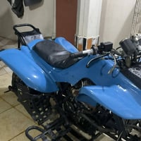 دراجه ثلاثية ٢٥٠محرك تبريد ماء وبراد دهن سرعتها ١٢٠ كهرباء شغال للبيع ...