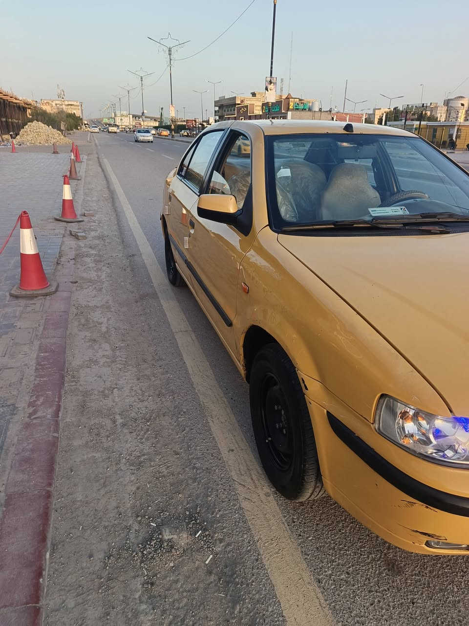 السلام عليكم 
سمند موديل 11 سياره اي ضربه مابيه مكفولة كير مكينة تبريد خير من الله باسمي للاتصل ***********

