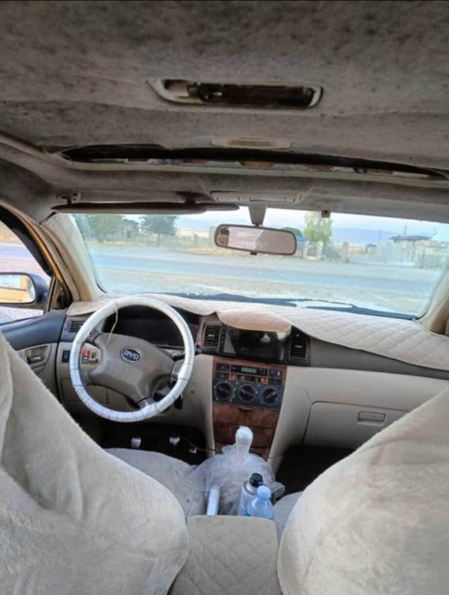 BYD
مۆدیل 2011
چوار جام کارەبا
شاشە ئایپات
قفل مەرکەزیی
سەقف سلاید
بۆیاخ نەکراوە بۆیاخی بیلادیە 
گێر ومەکینەیی لانسەرە 
سەنەویی ئەوەلیات و حاسیبە بەشەرت
ناونیشان چەمچەماڵ
نرخی 25 گەڵاو معامەلەکی برایانە

BYD  
موديل 2011 – رقم بغداد
سيارة عملية واقتصادية، مناسبة للاستخدام اليومي أو التكسي.
المواصفات:
• الموديل: BYD F3 2011 • اللون: أصفر مع لمسات بيضاء • المواصفات: فتحة سقف، حماية مطر للشبابيك، غلاف مقاعد، داخلية نظيفة • الحالة: مستعملة، السيارة شغالة. يوجد بعض آثار الاستخدام على البنيد والدعامية الأمامية كما موضح بالصور 
 المكان: کمجمال• الرقم: بغداد 
سيارة معروفة بقلة صرف البانزين وتوفر قطع الغيار. المعاينة متاحة. 
عنوان جمجمال
السعر: [25] شمشمل, السليمانية


**إذا كنت صاحب هذا الإعلان وتريد حذفه لأي سبب، رجاءا أرسل رسالة إلى الدعم الفني**