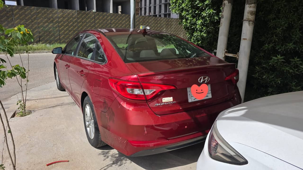 للبيع سوناتا ٢٠١٥ أمريكي محرك ٢٤٠٠
سيارة جاهزة من حدادية و تبريد و محرك و گير 
ماشيه ٦٥ الف 
للعلم رقم بغداد انكليزي الجديد وهزة جديدة تحويل شوكت متريد حادثها جاملغ  أمامي  وربع البنيد
بدون دواخل 
السعر  118 ورقة وبيها مجال 
للتواصل *********** وبي وتساب

