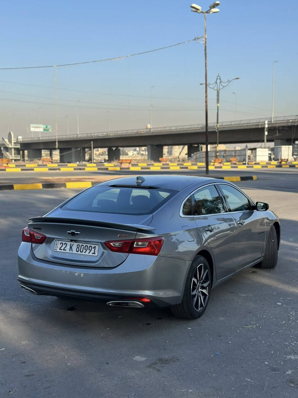 شوفرليت ماليبو 2023
ماشيه 20 ميل 
حادث بابين 
مواصفات RS
مكان السياره الموصل 
السعر 147 وبيها مجال بسيط 
للاستفسار ***********
