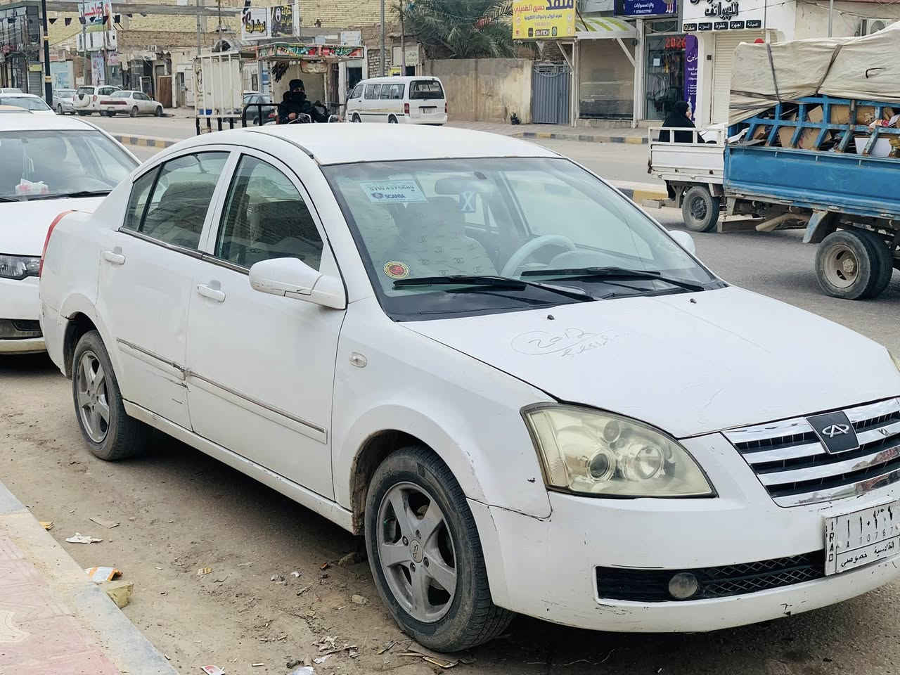 سلام عليكم للبيع شيري A5مديل 2012 سياره مكفوله من ضربه وصبغ وتبديل رقم قادسيه كير  اتماتيك مكينه جدد مال كرونه حداديه جديده جاهزه سعره 
 36وبيه مجال مكانها نجف حي الميلاد لاستفسار ***********
