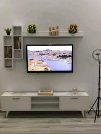 طاولة تلفزيون • ١٧٠×٥٥×٣٠ • تصميم عصري