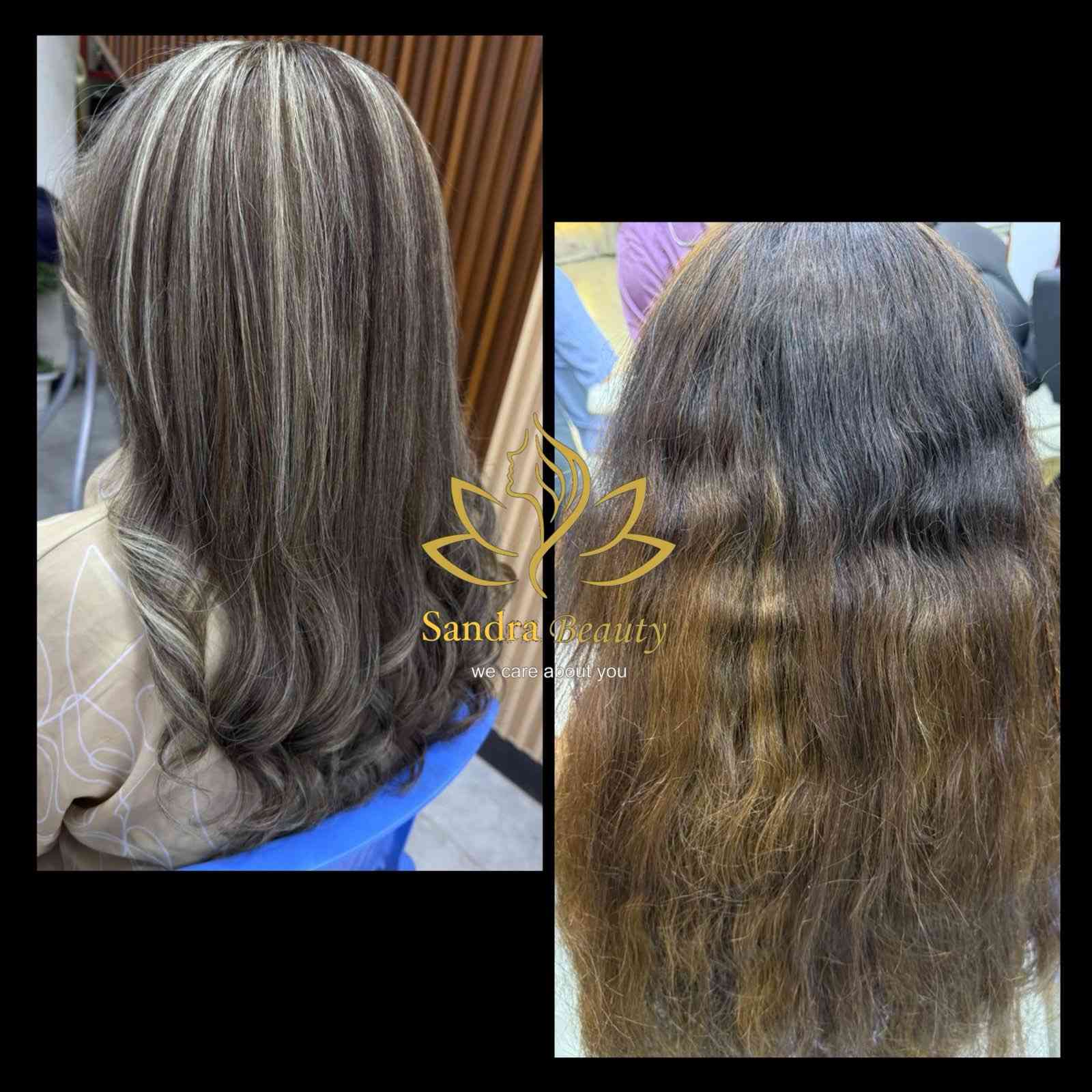 مساءكم جمال زبوناتي الغاليا🥹🥹
مثل ما متعودين على ابداع ساندرا بيوتي  💪💪💪
💃💃💃 
صبغ + ميش على حسب طلب زبونتي الحلوه

 بدون تعب  وبدون تلف 🦋🦋
 انوثتج تبدا من عنايتج واهتمامج بشعرج 🥰🥰
 النتيجة خيال دللي نفسج بمناسبة العيد
✅✅❤️❤️💇‍♀️💇‍♀️💇‍♀️

🔥🔥
شوفو ياحلوات اللنعه والحيويه🦋🦋بدون تلف

النتيجة خيالية مثل ماتشوفون😍😍😍

#صالون ساندرا _بيوتي

العنوان:: 
الديوانية//حي العروبه// فرع منفذ دولار 
صالون ساندرا بيوتي 

للحجز والاستفسار
☎️***********
☎️***********

