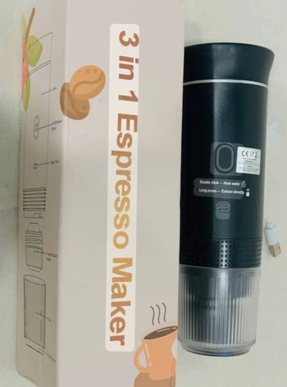 محضرة قهوة إسبريسو محمولة (Portable Espresso Maker)
• متعددة الاستخدامات (3 في 1): تدعم كبسولات نسبريسو، كبسولات متوافقة، والقهوة المطحونة ☕.
• محمولة وخفيفة: تصميم مدمج يسهل حملها في الحقيبة للرحلات، 
• تسخين تلقائي: تحتوي على نظام تسخين داخلي للماء (في الموديلات الكهربائية)  
• سهلة التنظيف: قطع الجهاز قابلة للفك والغسل بسهولة بعد كل استخدام 🧼. ((اعلا سعر وبل عافيه))


**إذا كنت صاحب هذا الإعلان وتريد حذفه لأي سبب، رجاءا أرسل رسالة إلى الدعم الفني**