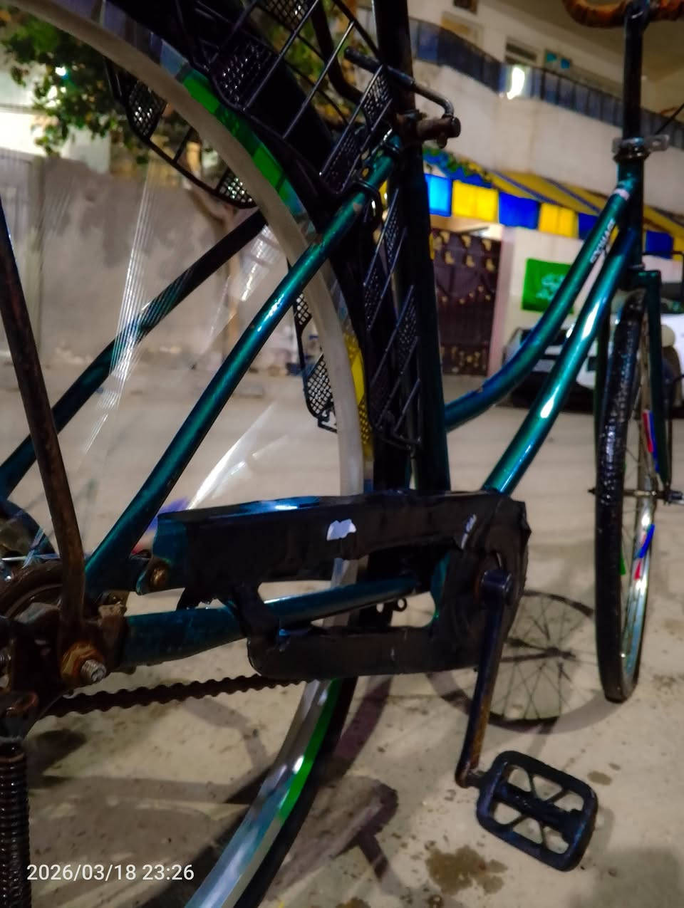 باسكل بناتي حجم 26شركه فلورماج
جاهز من كلشي بريك خلفي شغال تاير جدد سعر 75 مكان بغداد زعفرانيه


**إذا كنت صاحب هذا الإعلان وتريد حذفه لأي سبب، رجاءا أرسل رسالة إلى الدعم الفني**