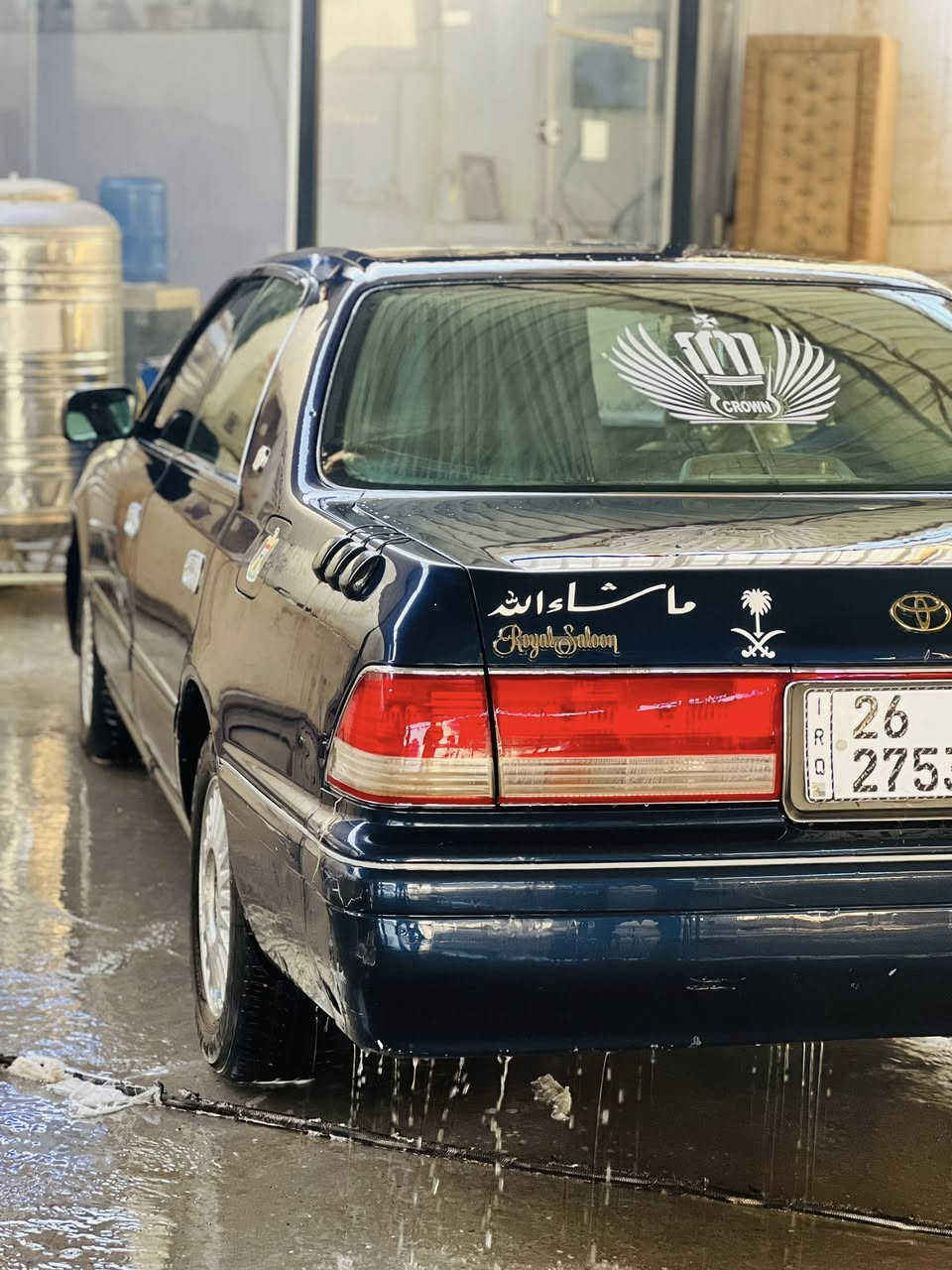 للبيع…
اصولي اصولي
كراون راس الثور 1998 
بدون كص بدون نقل جثه بدون صبغ
مكفولة كير محرك كفاله عامة
تبريد خير من الله
تحتاج فقط بوليش
رقم صلاح الدين مشروع وطني بأسمي
تحويل ثاني يوم وين متريد
سنوية 2030
هزة جديدة
السعر 95$
بيها مجال بسيط 
مكاني سامراء 
للاستفسار الاتصال 
***********
