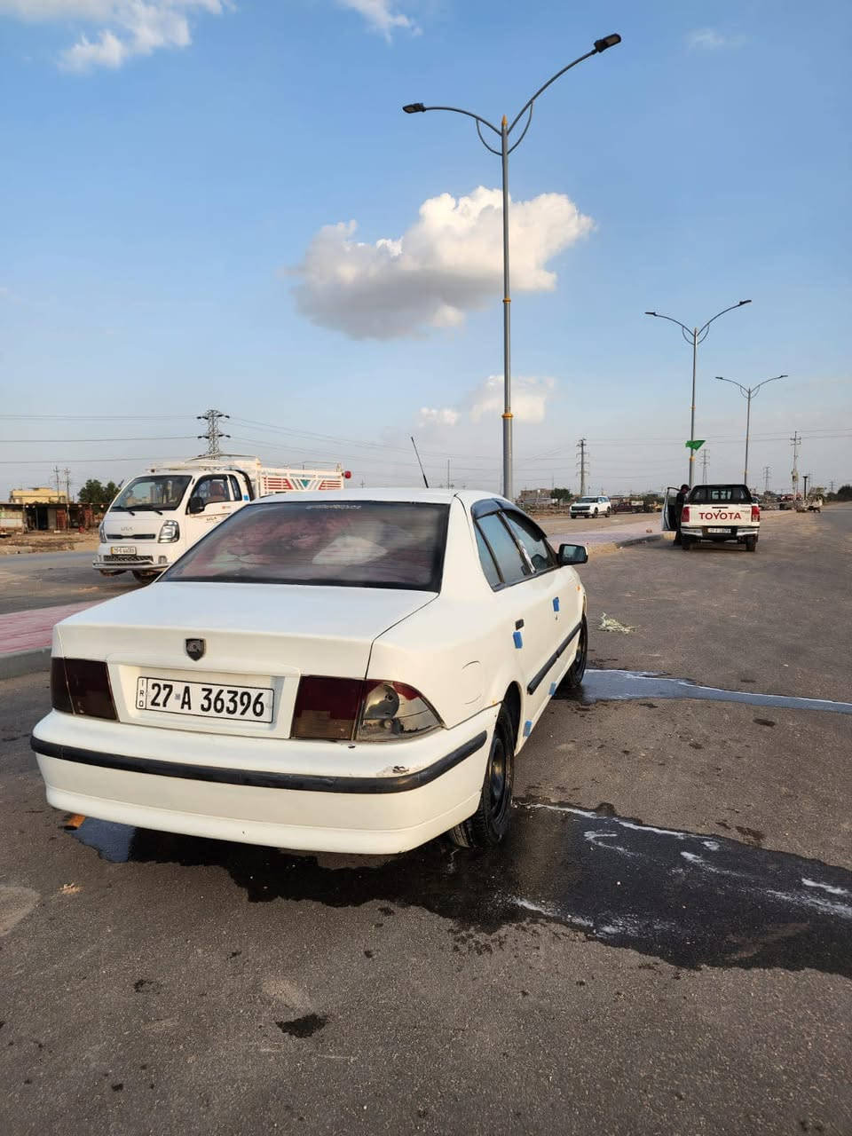 سمند البيع موديل 2011
سياره جاهزه من مكينه وكير وحداديه وكهربائيات وتخم تاير
سعر (37)وبيه مجال   
سياره بسمي شوكت ما تريد مداور 
مكان ناصريه شطره 
الهاتف ***********
