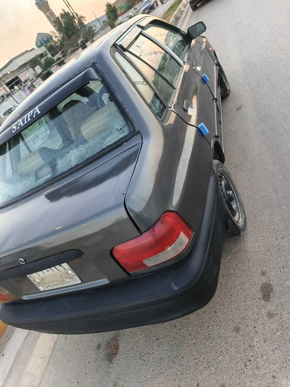 سايبه لبيع موديل ١٢رقم بابل مكينه وكير وكهربايات وحداديه وتخم تاير كله جديد مصبوغة عام بدون ظربه مداور ثاني يوم السعر ٢٥وبيهه مجال مكاني ناصريه الغراف رقمي***********
