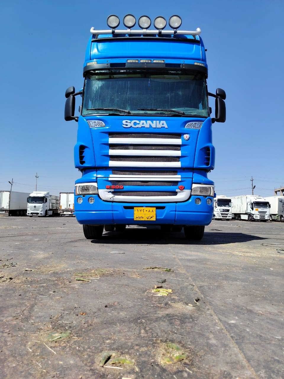 السلام عليكم
سكانيا للبيع موديل 2007
فول مواصفات داخل ديسكو ،باج بطن بلادي 
مكينه 500 ، الراس تخم تاير
سايلو خليل جان موديل 22 حمل 55 طن

الاتصال***********
