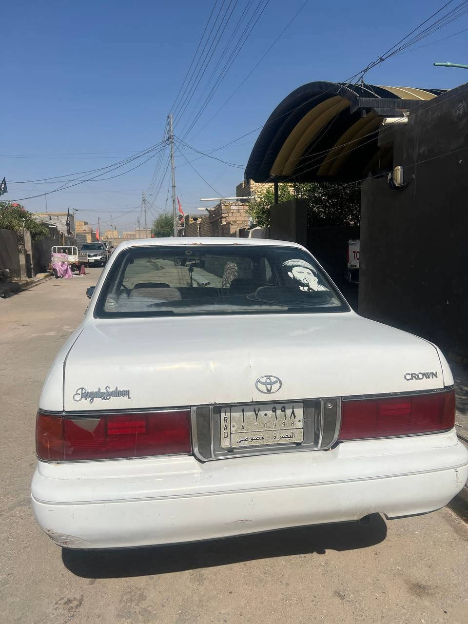 سلام عليكم تيوتا كراون أرنب موديل 1993 مكفوله كفاله عامه من عده باردات بسيطه محرك كير مكفولات سياره نضيفه بمعنى تبريد ثلج حداديه نضيفه دوشمه جديده تخم تاير سياره ما ناقصه أي شئ مكان سماوه الخضر 
سعر 58 وبيه مجال رقم الهاتف//‏‪***********‬‏//مكلف بنشر سياره مو ألي
