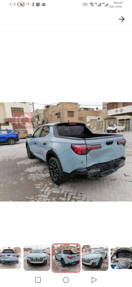 ياالله
السلام عليكم بيكم سنتا كروز 2024 وارد امريكي 

Hyundai Santa  2024 Green 2.5L 

حجم المكينه : 2500  تنفس طبيعي 

المسافه المقطوعه : 25 الف كيلو فقط 

الضرر :  وباب الحوض موضح فقط بالصور

الايرباك : سليم مطاك ولايرباك 

المواصفات

2.بصمه

3. كشن كهرباء 

4. ويل كب 

5.رادارات 360

6.تشغيل عن بعد 

7.لايتات لد 

8. لايتات زنون

9. اشاير بالمري

10. تحكم 

11.كامرة

12.كشنات كهرباء

14.هندبريك بصمه

15.هيترات بالكشنات

السعر : 185 ورقة 

تفاصيل آكثر هذآ رقمي *********** *********** 

مكاني بغداد الحبيبية
