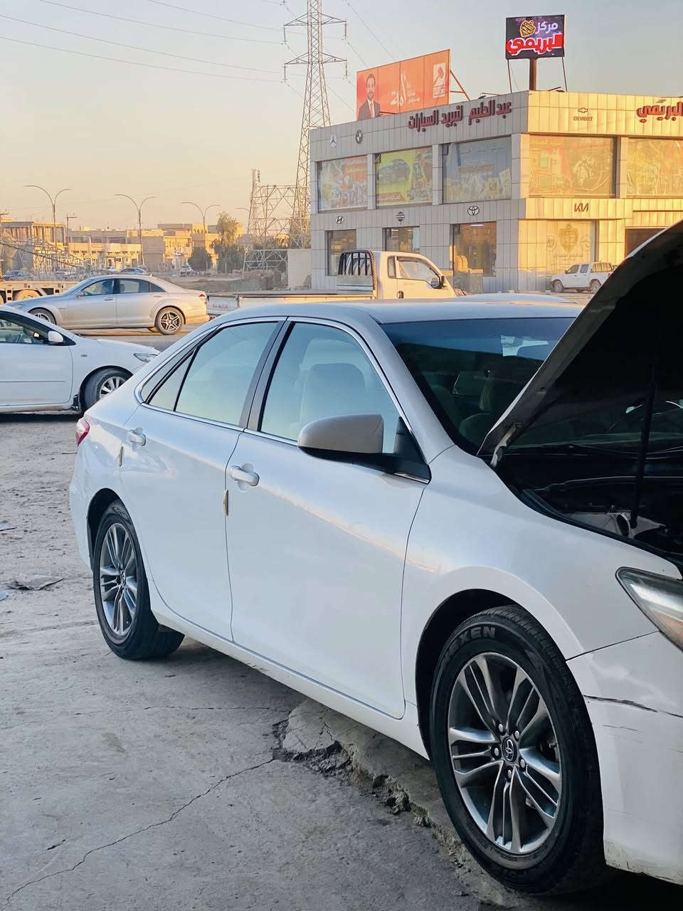 كامري
2016se
رقم دهوك 
ضرر قطعه وحده بچم كبس 
الباب خلف السائق
المواصفات 
كشن جلد  +تحكم كهربائي
تشغيل عن بعد 
لايت زنون 
تخم تاير جديد 
ويل كب  نضيف
رقم دهوك تحويل ثاني يوم 
للاستفسار الاتصال 
***********
***********
 صلاح الدين
