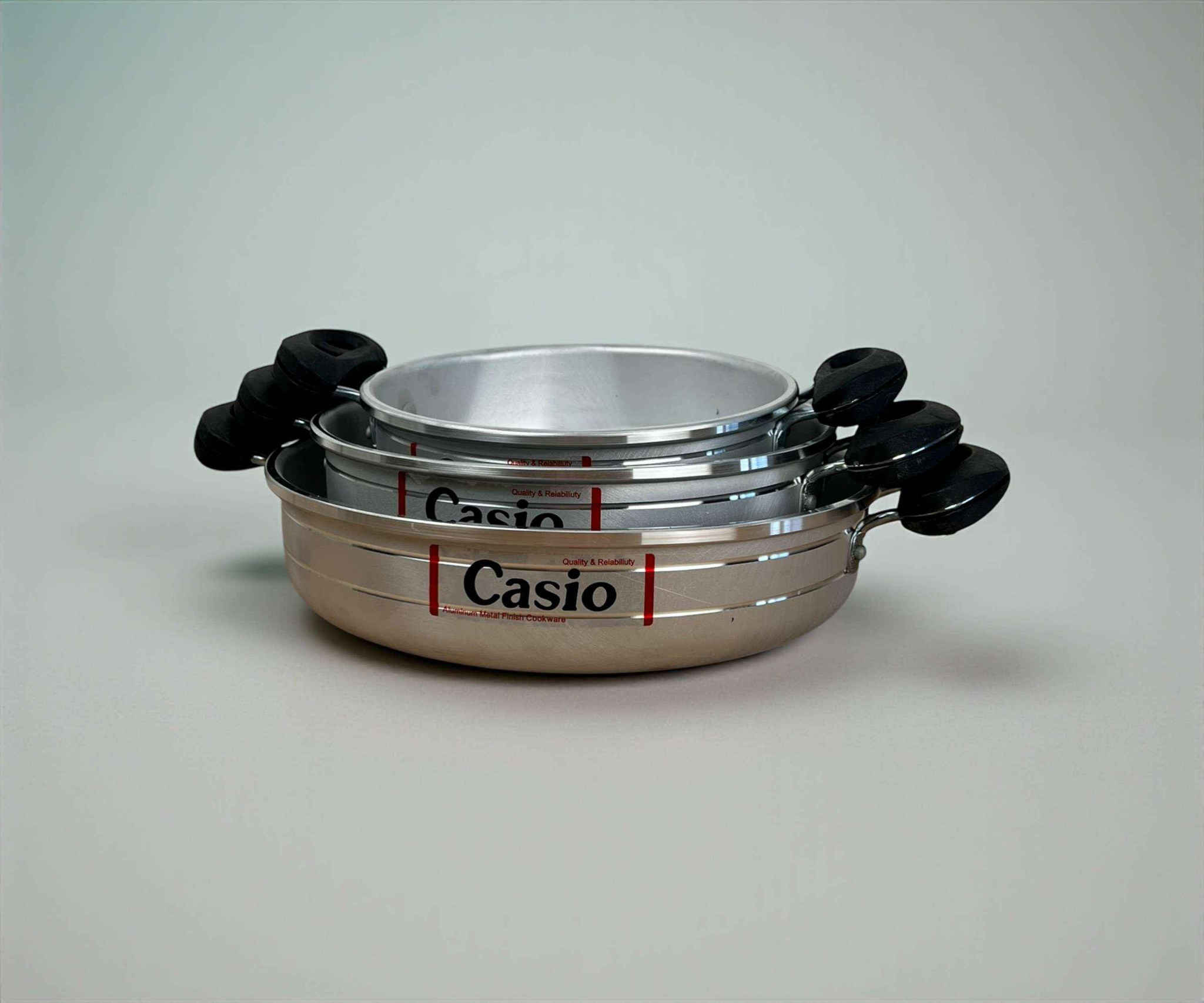 سيت طاوات كاسيو الاصلي 3 قطع بمقاسات مختلفة ضد الاتصاق طعام يتوفر خدمة توصيل لجميع المحافظات بغداد, العراق


**إذا كنت صاحب هذا الإعلان وتريد حذفه لأي سبب، رجاءا أرسل رسالة إلى الدعم الفني**