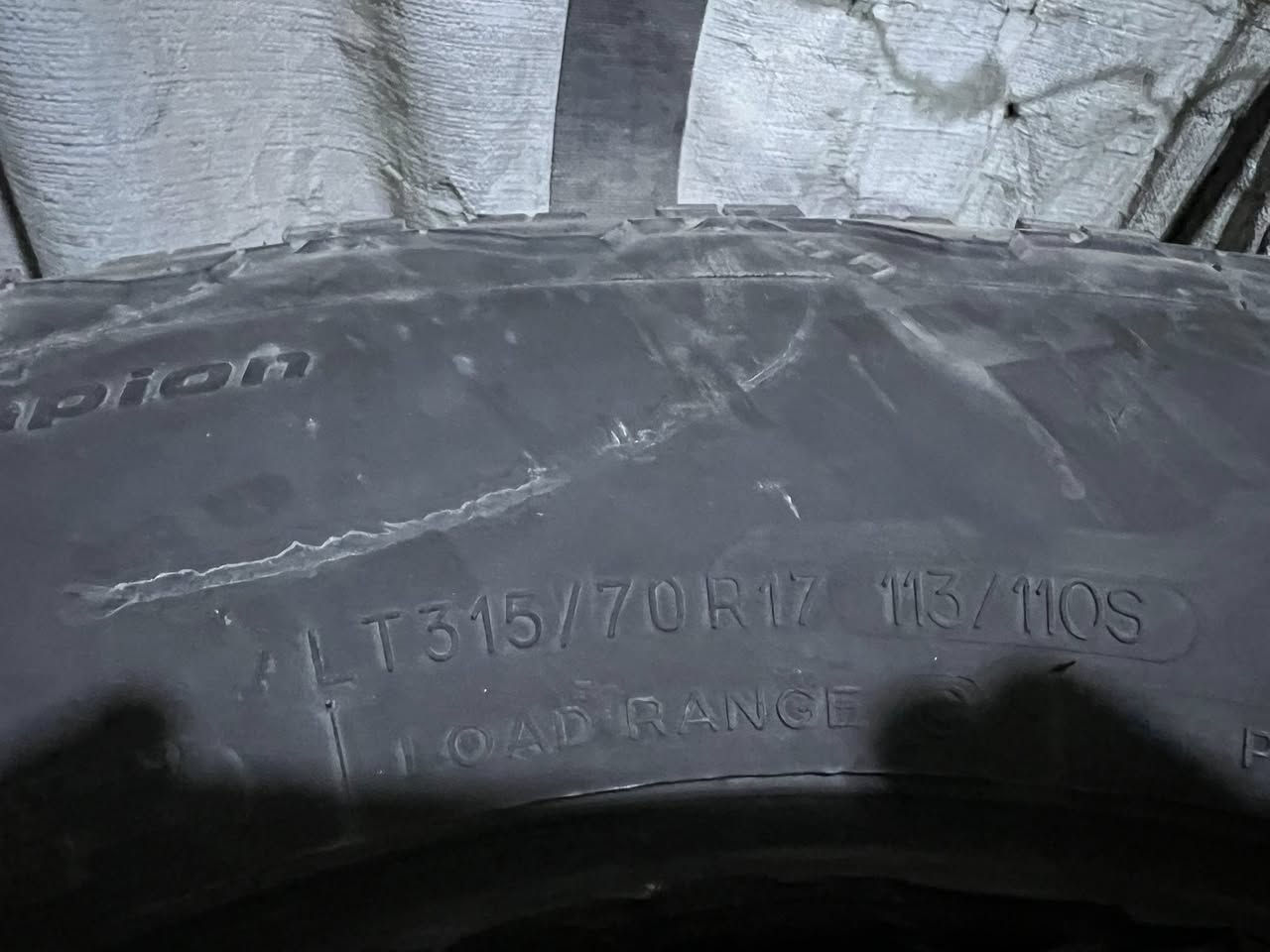 تخم بف كودرش usa 315/70/17
ب160 الف تخم كامل


**إذا كنت صاحب هذا الإعلان وتريد حذفه لأي سبب، رجاءا أرسل رسالة إلى الدعم الفني**