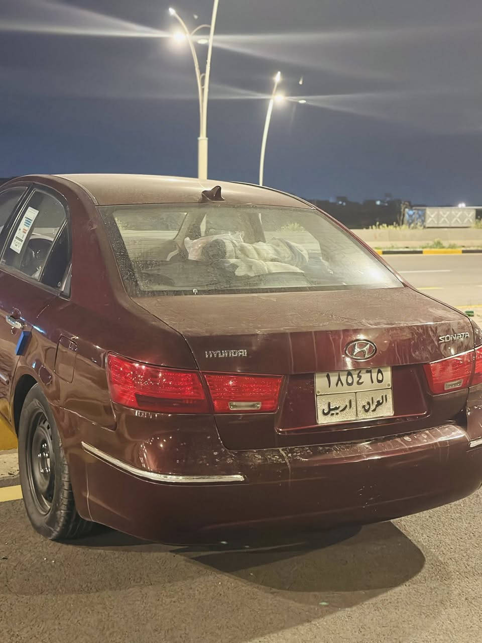 سلام عليكم سوناتا موديل2010امريكي نص فول معروفه مواصفاتها السياره خير من الله بعد احلا من الصور رقم اربيل تحويل ثاني يوم تخم تاير تخم ويل كير محرك صدر تبريد تتفئه كله بل شرط اربعه دسك كشاف تحكم ستيرن جرس سرعه حادثها من امريكه بس حافه البنيد وبل عراق مصلحين الهلالات بدون دواخل سونار مرفق بل صور سياره ماتصرف عليها ربع (مكاني سامراء)سعرها(125)وبيها مجال ***********
