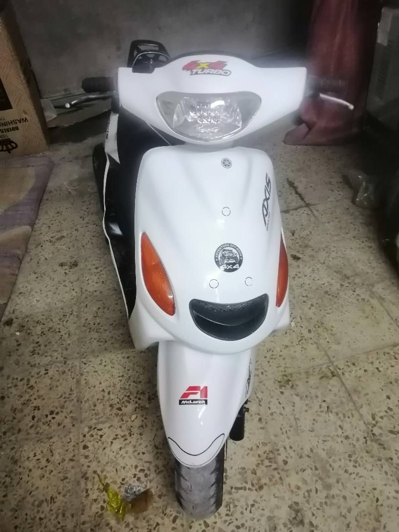 سلام عليكم دراجه ياماها اكزز ياباني فحل  جاهزه من كلشي كهربائيات كله شغاله نكره سلف وهندر عداد سرعه كيج بانزين تايرات جدد لايت ثلجي محرك ناعم شلعه حلوه مبدل بيه بستن اصلي فقط سعره 600 عنواني تنومه رقم *********** البصرة, العراق
