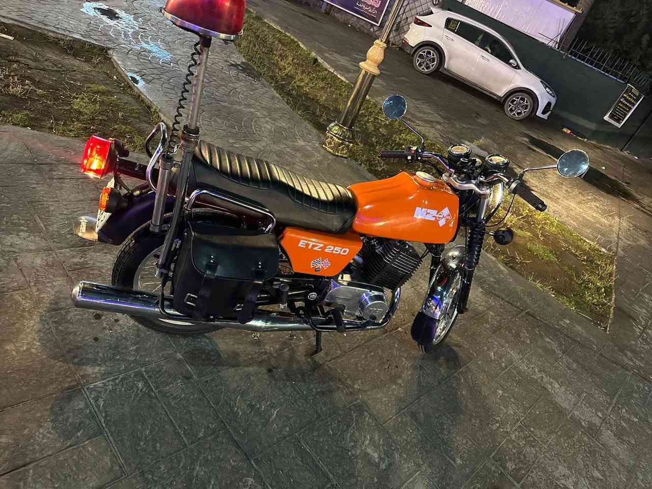 MZ بلادي من البرغي لل برغي الاماني دراجه جديده  ***********
