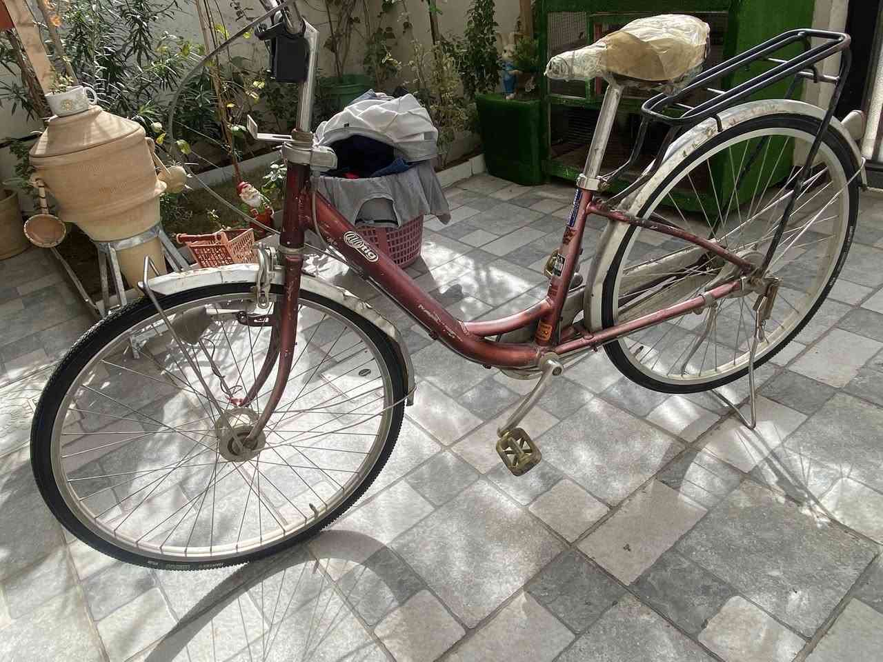 سلام عليكم بايسكل للبيع مشتري 100 بايسكل نضيف تايرات جديد قبل اسبوع بدلتهن كلشي شغل داينمو شغل بس براك امامي يحتاج بس واير سعر 50 مكان بغداد ابو غريب منسيه
رقم ***********
•• تعديل
