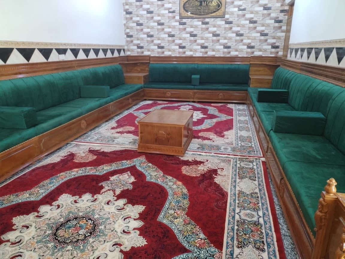 😉رجعنا وياكم بعرض خاص 😉
لأصحاب الاناقة والذوق الرفيع تم الأعلان عن أروع الموديلات 
الزان صاج 😊 
تفاصيل العمل 🪚الهيكل زان وصاج  المقعد بلوك اسود أبو 16 
الإسفنج اكسترا المقعد 10سم الضهر 4سم 👍
الصبغ سحگ قطنة 👌🏻 نوع القماش - جكور -وتر بروف -كتان _
والقماش حسب طلب الزبون 🥰
معة هدية 🎁 طبلة وسطية معة مساند 🙂  
سعر المتر من _135 إلى200 الف 
{ضمان لمدة 10 سنوات  من وقت التسليم بالخشب والإسفنج }
يوجد لدينا كادر - للقياسات مجاني لجميع المحافظات 😉
للحجز والاستفسار يرجى مراسلتنا


**إذا كنت صاحب هذا الإعلان وتريد حذفه لأي سبب، رجاءا أرسل رسالة إلى الدعم الفني**