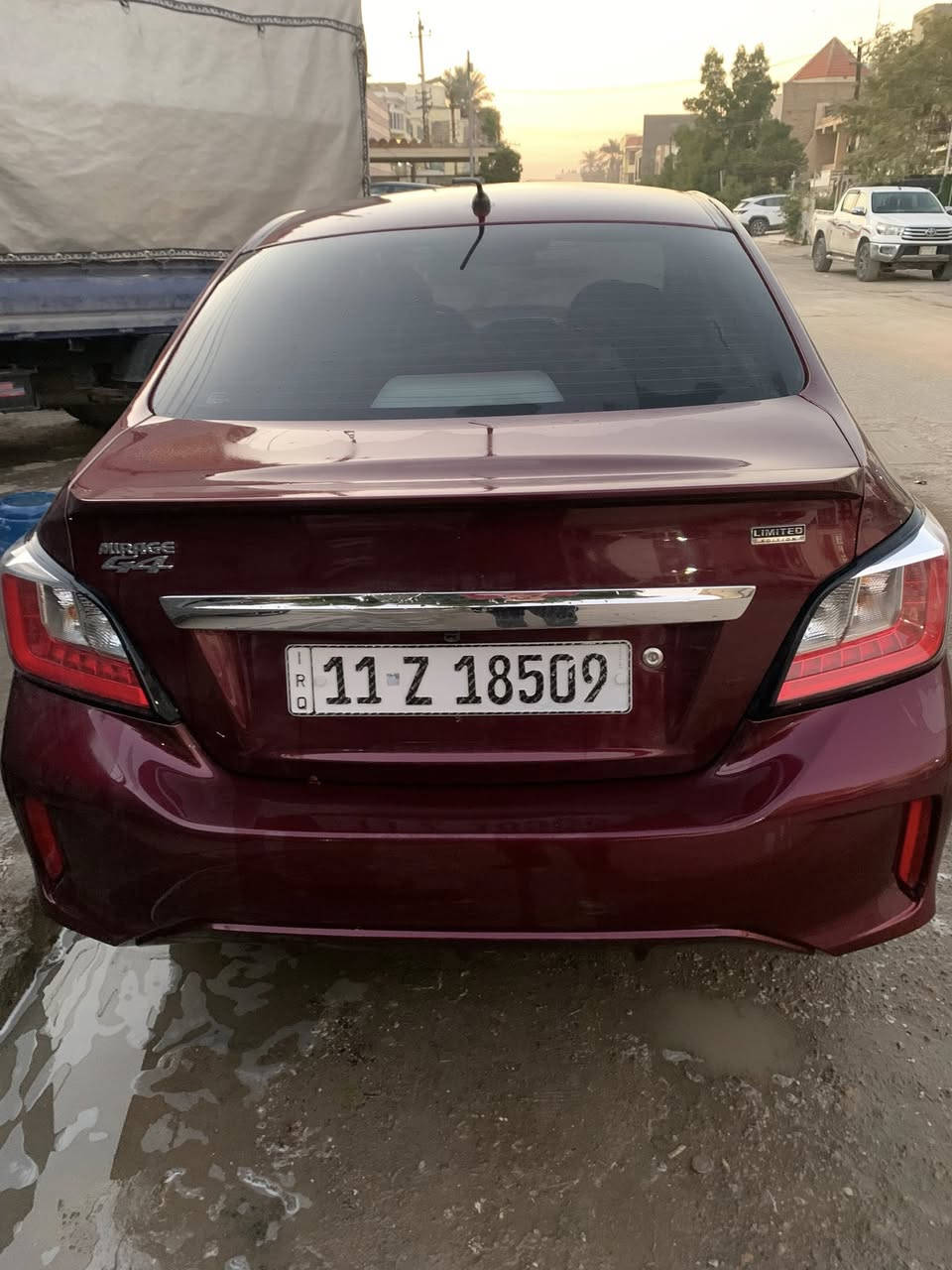 مسيو بوشي ميراج للبيع موديل ٢٠٢٤ سيارة جديدة ماشي تسع تالاف حادث بنيد و چاملغ بدون شواصي السيارة رقم بغداد السعر٩٥ورقة عنوان بغداد البلديات هاتف ***********
