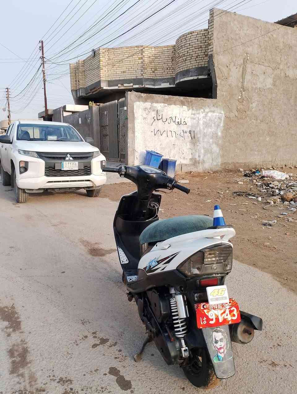 سلام عليكم
ماكس عدله لبيع دراجه نضيفه و حلوه يرادله باتري و جوزه بس نكره هندر دراجه متروكه محد يطلع بيه وراق كامله حلوه ونضيفه معدله حلو سعر500وبيه مجال حق جيه لمكان بغداد رقم 

***********
