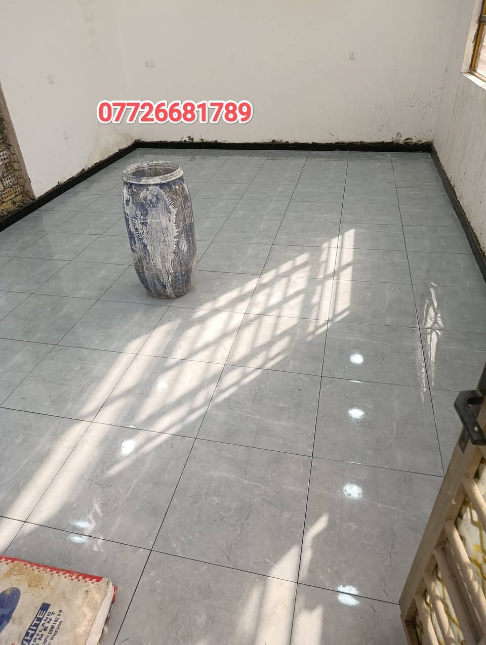 سلام عليكم
كادر عمل 2 خلفات لكافه اعمال السيراميك والبورسلين والدروجه ولكافه اعمال الأرضيات والترميم 

العمل بغداد 

رقم الهاتف***********📞***********
