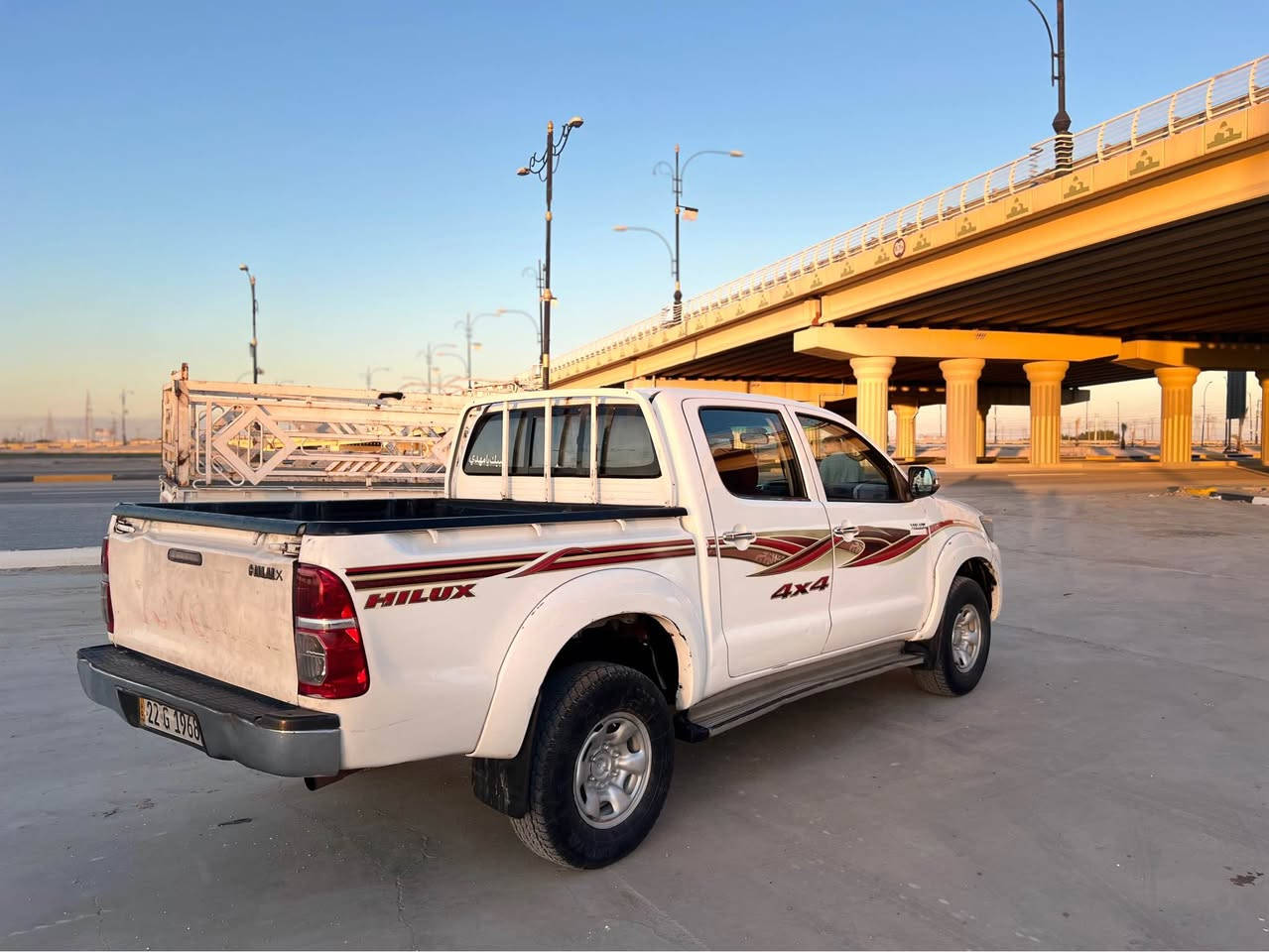 اللبيع بيكم هايلوكس فورويل مديل 2014 رقم أربيل جديد تريد تحويل تريد وكاله سياره جاهزه محرك كير حداده تخم تاير تبريد ثلج 🧊 سياره جديده ما متعوبه مكينه لا تنقيص ولا تبخير سياره حلوه بيه فقط جاملغ امامي صبغ بدون ضربه والباقي كفاله سنويه جديده اللبيع او مراوس العنوان البصره سعر 133 وبيه مجال بسيط بيع مستعجل ***********
