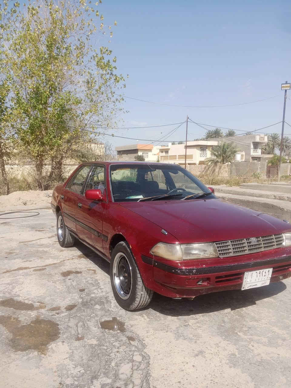 كرونه موديل 91كير مكينه خير من لا تنقيص ولا تبخير تخم تاير جديد تحويل مباشر  كهربائيات كلها شغاله مصفره غرامات دواخل نضيف السعر 32وبيها مجال مكان بابل ***********مامتواجد علحساب اتصال فقط مكلف بلنشر
