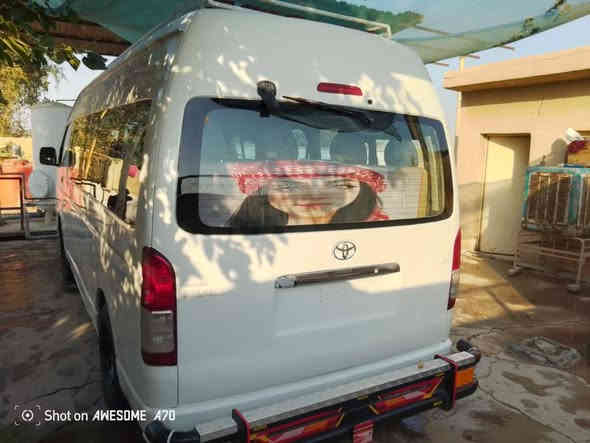 سلام عليكم هايس تويوتا موديل 15 رقم بغداد العنوان بغداد ترهم مراوس حسب الارتفاق ***********
***********
