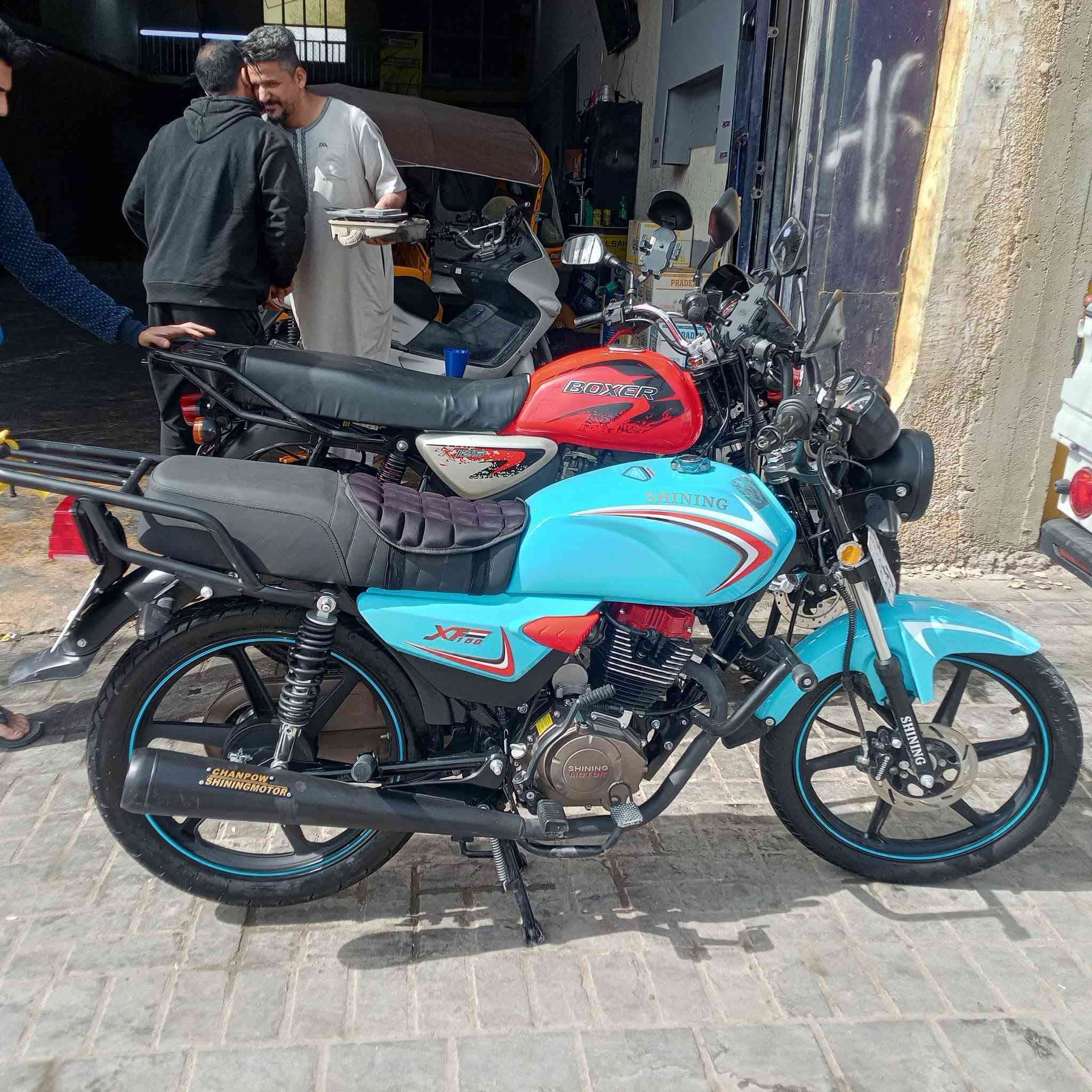 دراجة شننك 🏍️ موديل 2023
نازلة بل 2026 شهر 1الواحد 
تحويل ثاني يوم سنوية باسمي 
الرقم نجف مشروع وطني 
تحويل اي دائرة مرور الرستمية 
شعب وين ما جان بغداد 
للاستفسار الاتصال 
***********
بغداد مدينة الصدر
