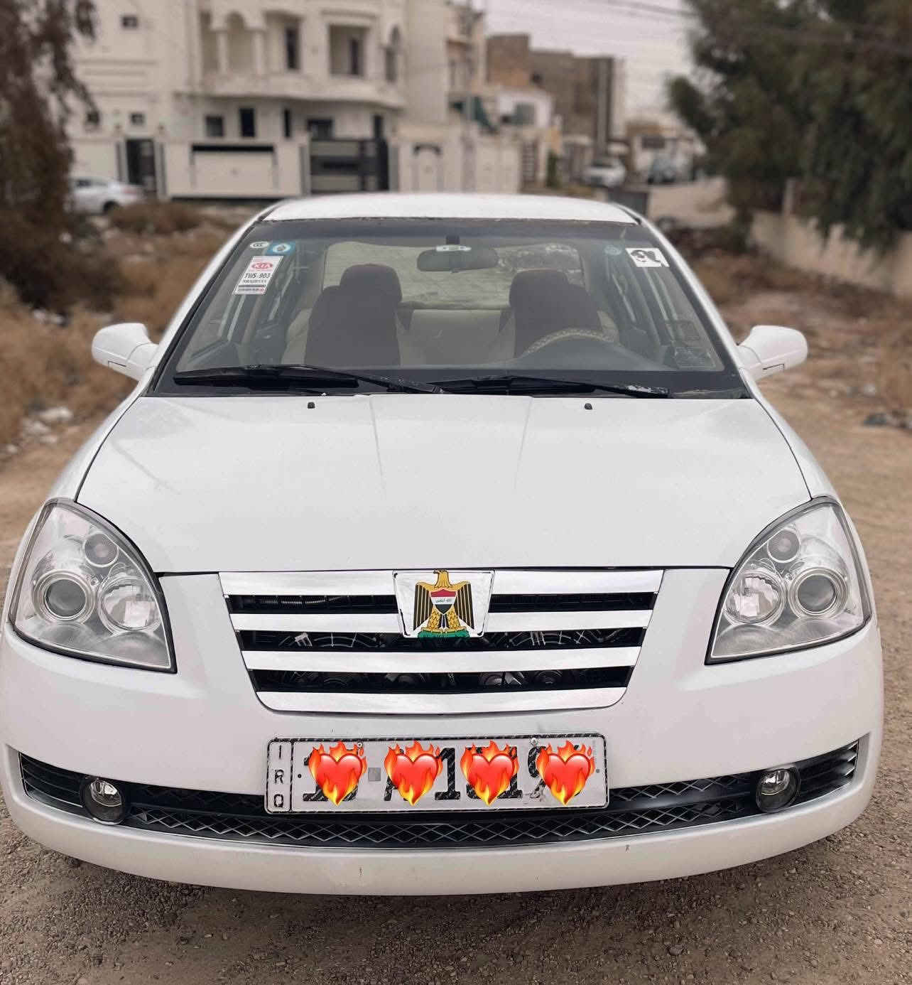 السلام عليكم شيري A5 2010 رقم أنبار دولي بسمي هزه جديد سنويه إلى ٢٠٣٠ السياره بيه قطعه وحده صبغ فقط الباقي مكفول محرك ١٨٠٠ اهاين يعني يجي حديد مو فافون تنسى الحماوه وصرف البانزين اقتصاديه بشكل  لبيع بسعر ٤٣ وبيه مجال مكانه الرمادي الاستفسار الاتصال بل رقم ***********
