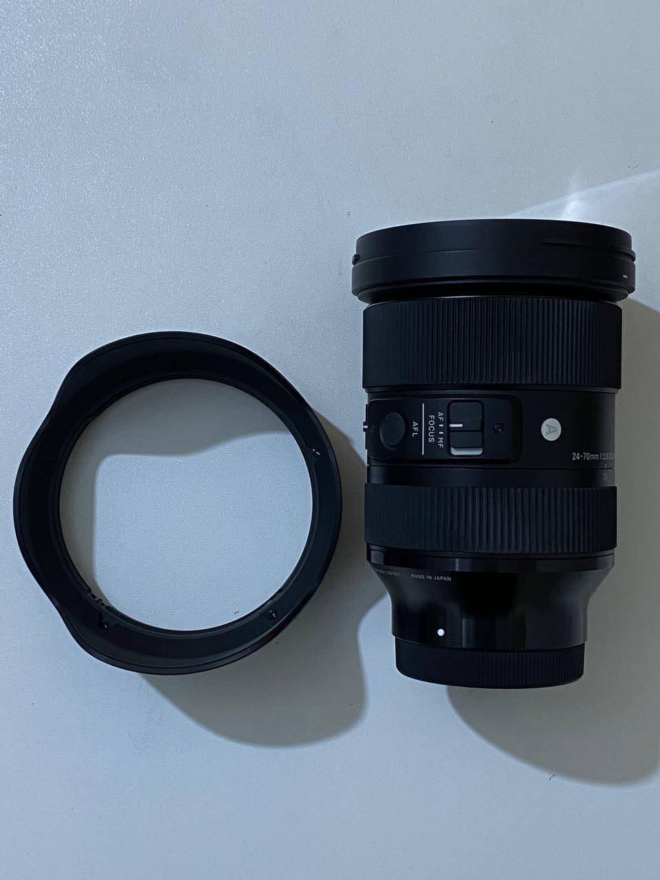 للبيع - كسر كارتونة 
Sony A7III + Sigma 24-70mm Art

كرت. ( SD Card. ( 64GB - يدعم كل اعدادات الكاميرا 

حقيبة حماية من شركة Eirmai

سعر الكاميرا -  (1,550,000)  دينار
سعر العدسة -  (1,250,000) دينار

بغداد *********** موجود واتساب ورصيد
