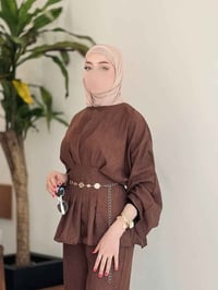 سوت تحفة • مقاسات ٣٨-٤٨ • طول ٧٨