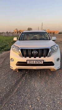 برادو 2010 محدث 17 خليجي  رقم بغداد انكليزي مكينة 4سلندر 2700  فور ويل...