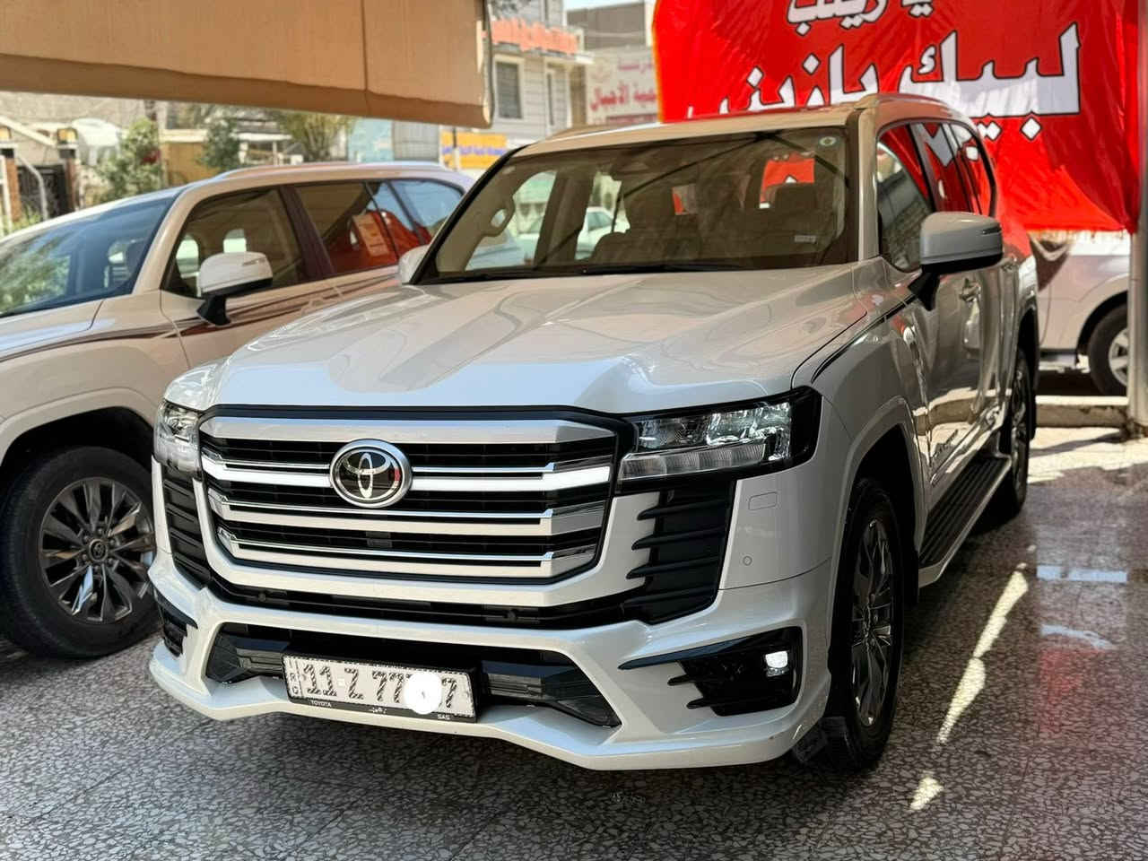 السلام عليكم 
         ( علق بتم يصلك السعرررر )

البيع لاندكروز ٢٠٢٥ زيرو 
مغلفه ppf ضمان ١٠ سنوات
السياره ساز SAS مواصفات GXR.S لمتدد اس علامه TSS بل تكمه 
معروف لمتدد
رادار امامي وخلفي نقط عمياء تحديد مسار مانع انحدار شمعه اماميه 
فول مواصفات السياره 
مكاني بغداد 
ماشيه 9000 الف 
رقم 
***********

